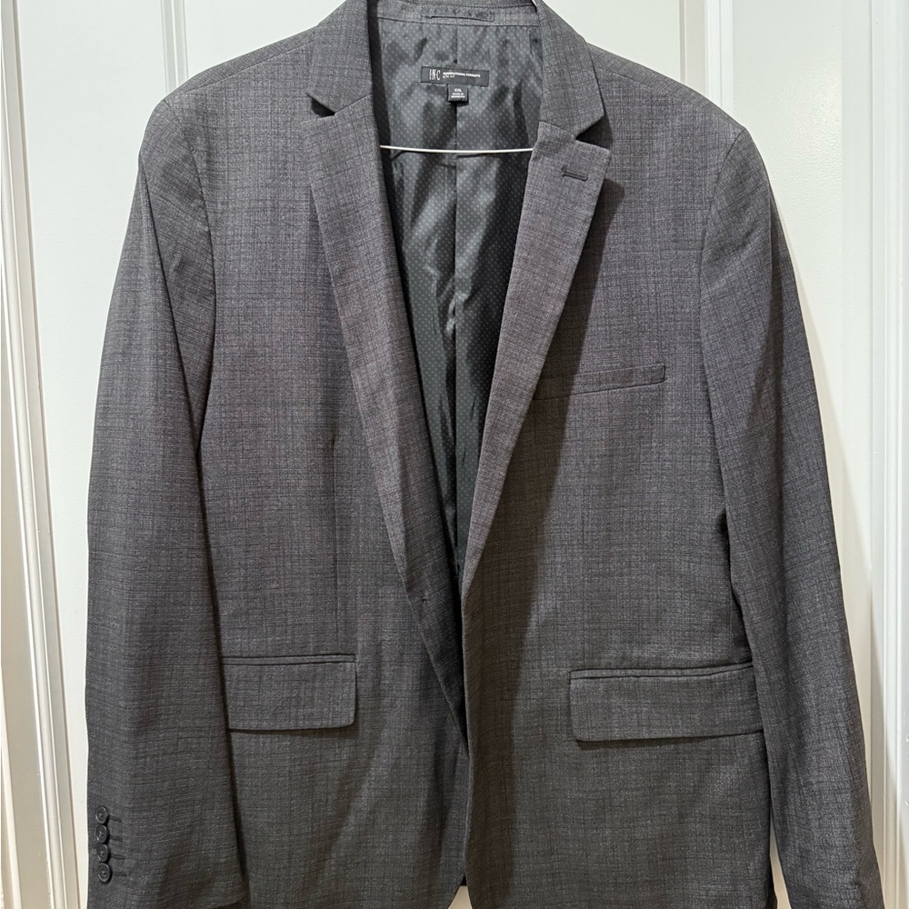 INC International Concepts Charcoal Blazer